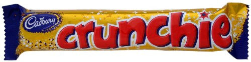 Canadian Cadbury Crunchie Chocolate Bars - 24x44g Bars