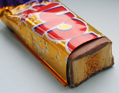 Canadian Cadbury Crunchie Chocolate Bars - 24x44g Bars
