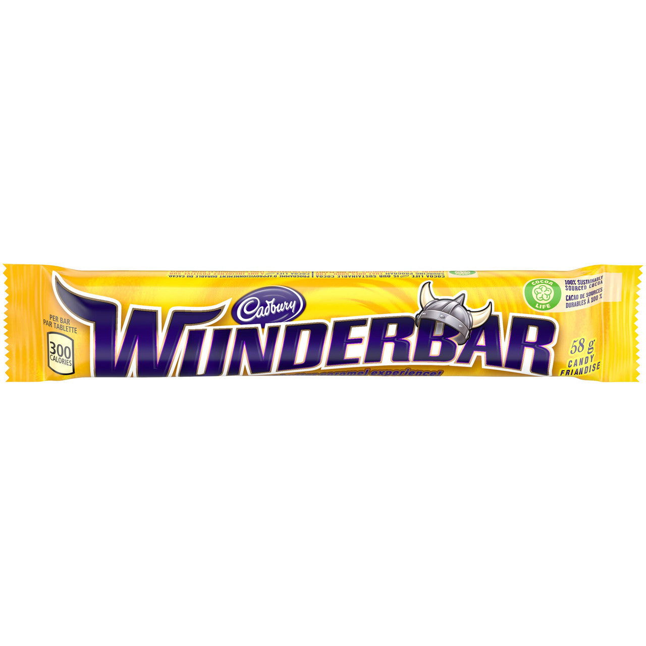 Canadian Cadbury Wunderbar Chocolate Bars - 24x58g Bars