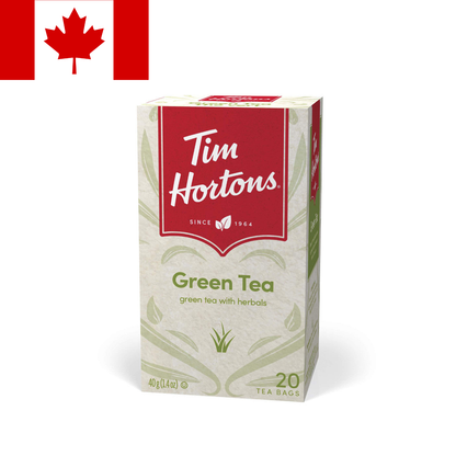 Canadian Tim Hortons Tea Varieties – 5 Premium Tea Bags Selection