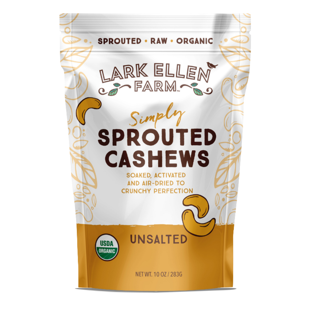 Organic Sprouted Cashews – Nutritious, Digestible, Delicious Snack