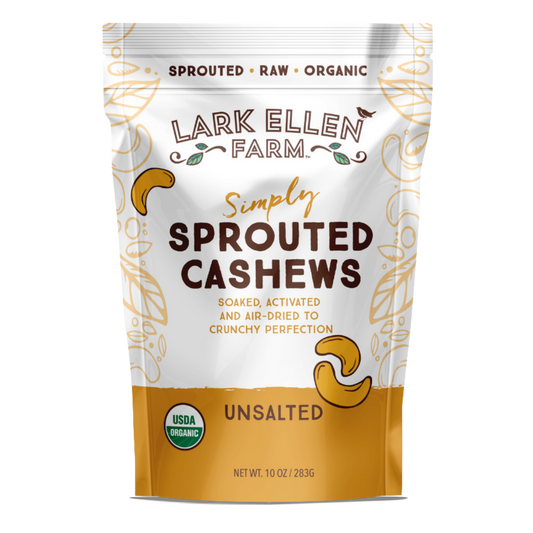 Organic Sprouted Cashews – Nutritious, Digestible, Delicious Snack