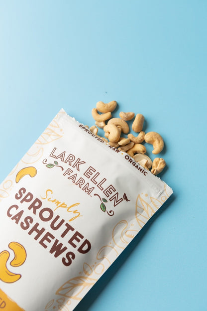 Organic Sprouted Cashews – Nutritious, Digestible, Delicious Snack