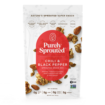 Chili & Black Pepper Trail Mix – Spicy, Sprouted, Vegan, Gluten-Free