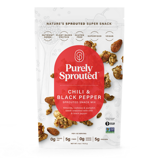 Chili & Black Pepper Trail Mix – Spicy, Sprouted, Vegan, Gluten-Free
