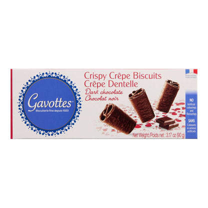 French Gavottes Crispy Crepes Dark and Milk Chocolate 3.17oz - 90g | Taste The Planets 