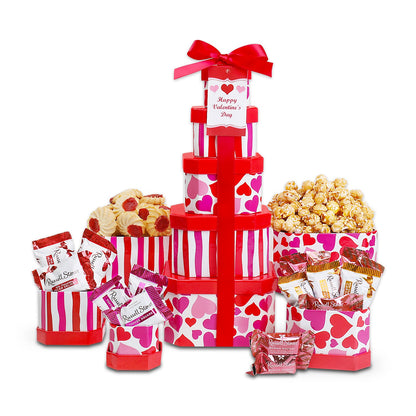 Valentine’s Teddy Bear Gift with Sweet Treats – Cute & Romantic