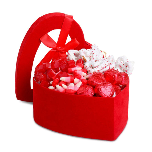Valentine’s Candy Gift Tin – Pretzels, Chocolate & Sweet Treats