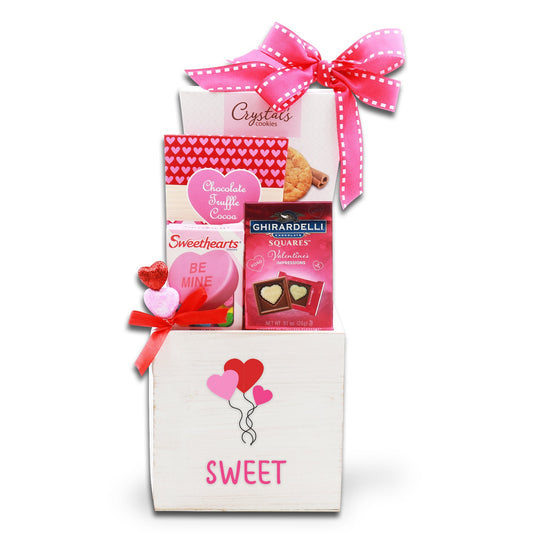 Valentine’s Gift Box – Hot Cocoa, Cookies & Ghirardelli Chocolate