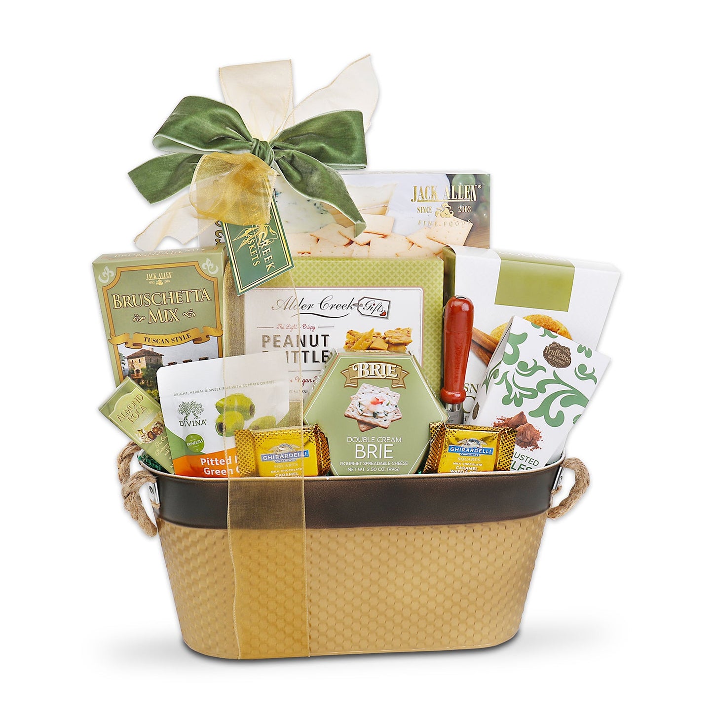 Gourmet Gift Basket with Sweet & Savory Treats for Any Special Occasion