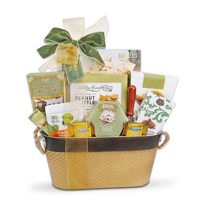 Gourmet Gift Basket with Sweet & Savory Treats for Any Special Occasion