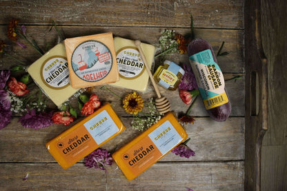 "Hope You're Feeling Cheddar Soon" Gift Basket - Get Well Cheese Gift