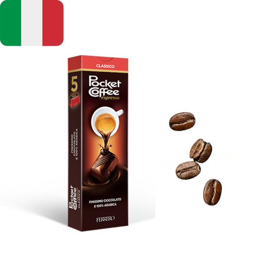 Italian Ferrero Pocket Coffee Espresso Single to Family Size