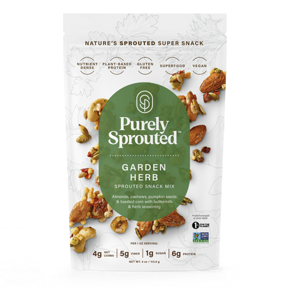 Garden Herb Trail Mix – Savory, Sprouted, Vegan, Gluten-Free, Keto