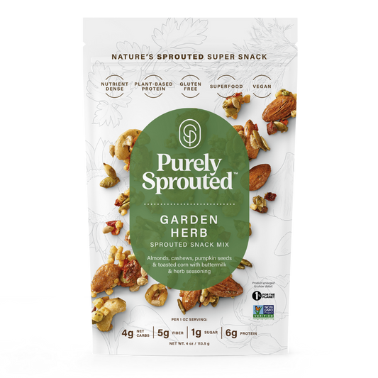 Garden Herb Trail Mix – Savory, Sprouted, Vegan, Gluten-Free, Keto
