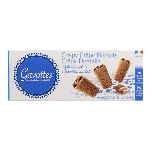 French Gavottes Crispy Crepes Dark and Milk Chocolate 3.17oz - 90g | Taste The Planets 