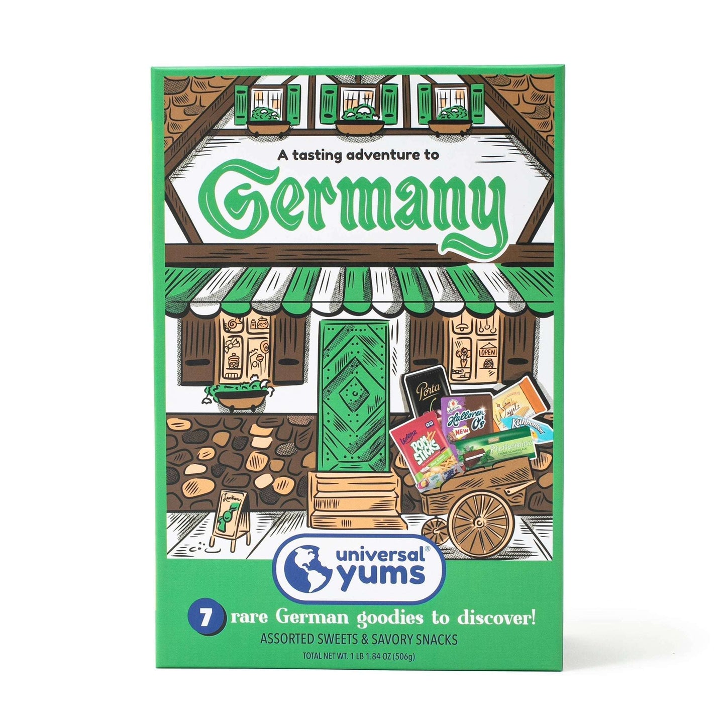 German Chocolate Snack Gift Box – 7 Savory Snacks + Culture Guide | Taste The Planets 