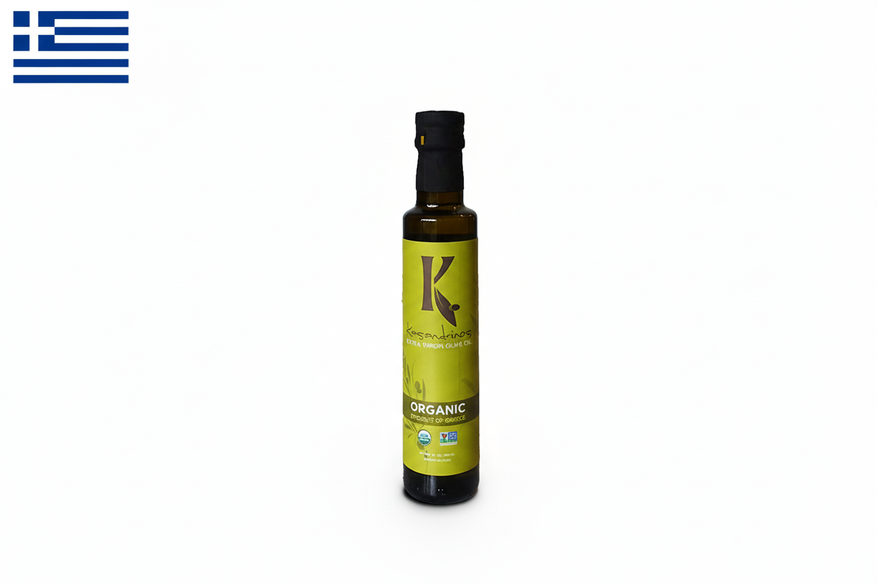 Greek Kasandrinos Olive Oil – 100% Organic, Cold-Pressed & Mediterranean