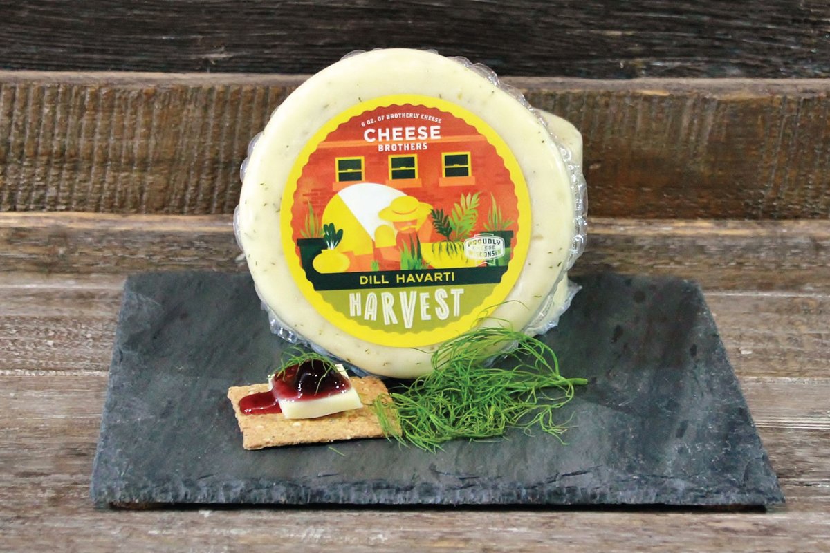"Have a Cheesy Birthday" Gift Basket - 8-Cheese Wisconsin Birthday Gift