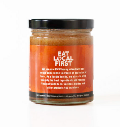Hot Creamed Honey – 6oz of spicy-sweet, whipped raw honey spread