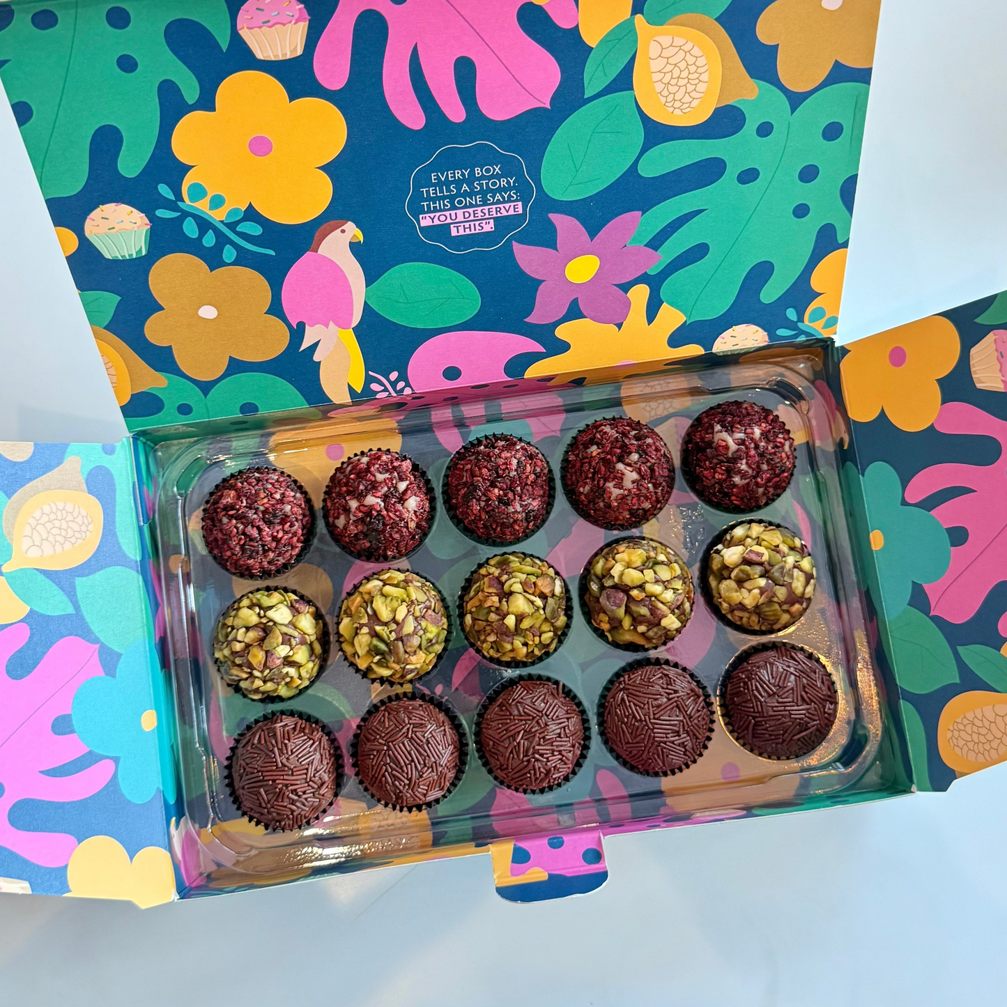 Classic Brazilian Brigadeiro – Rich Milk Chocolate, Hand-Rolled