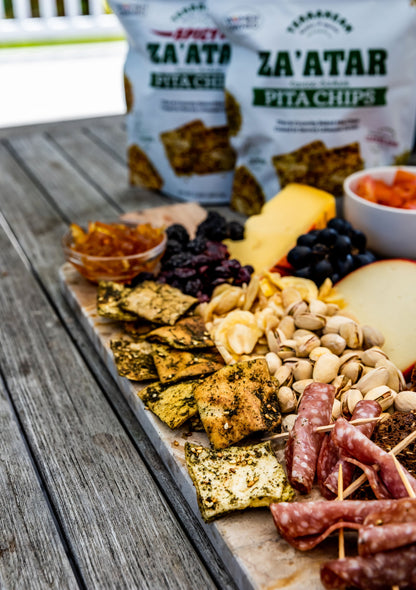 Crunchy Lebanese Za’atar Pita Chips – Vegan, Low-Fat, Authentic
