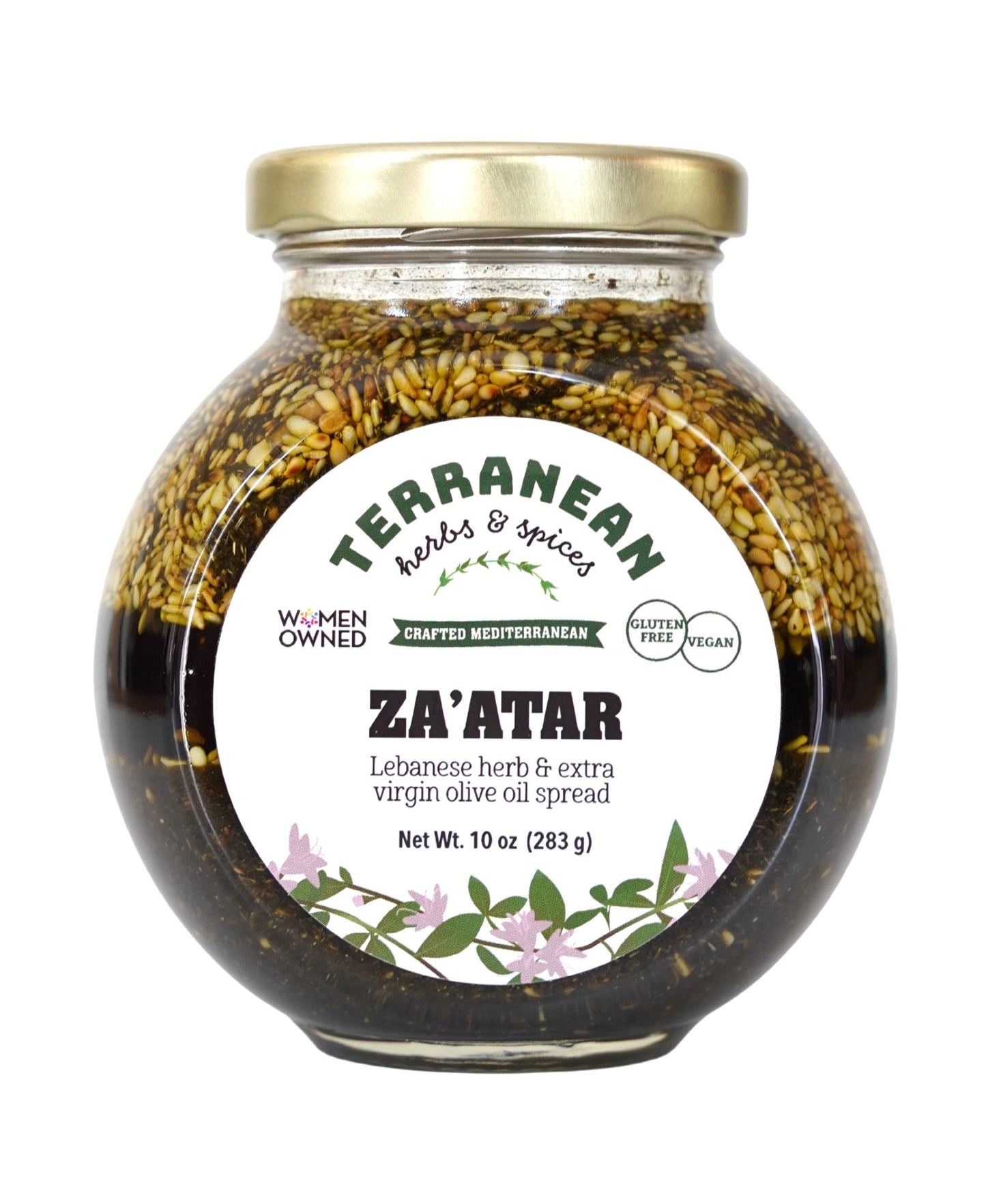 Lebanese Za’atar Blend with Olive Oil – Gluten-Free, Superfood Spread