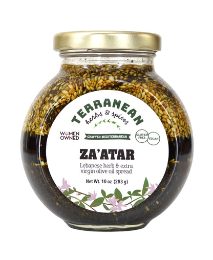 Lebanese Za’atar Blend with Olive Oil – Gluten-Free, Superfood Spread