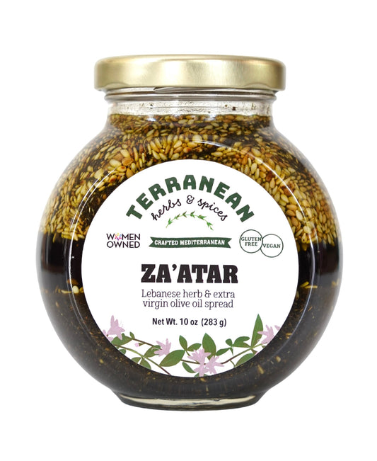 Lebanese Za’atar Blend with Olive Oil – Gluten-Free, Superfood Spread