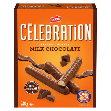 Canadian Leclerc Celebration Dark Chocolate Cookies Varieties
