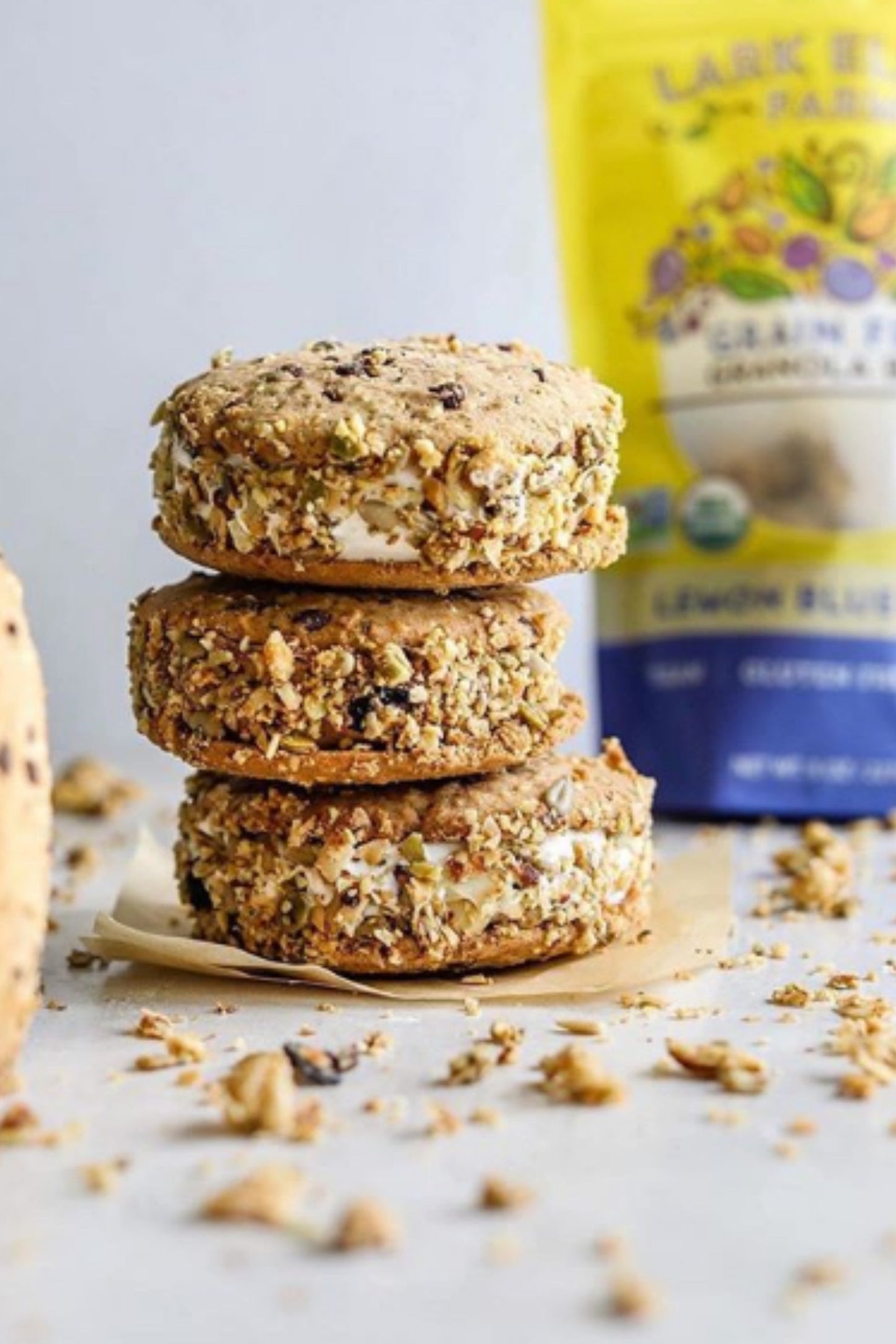 Lemon Blueberry Granola – Grain-Free, Vegan, Gluten-Free, Sprouted Nuts