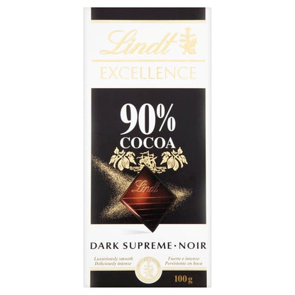 Lindt EXCELLENCE Chocolate Varieties Single to Family Sizes | Swiss Imported