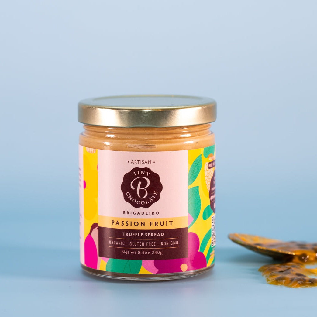 Brazilian Passion Fruit Brigadeiro Spread – Bright & Gluten-Free