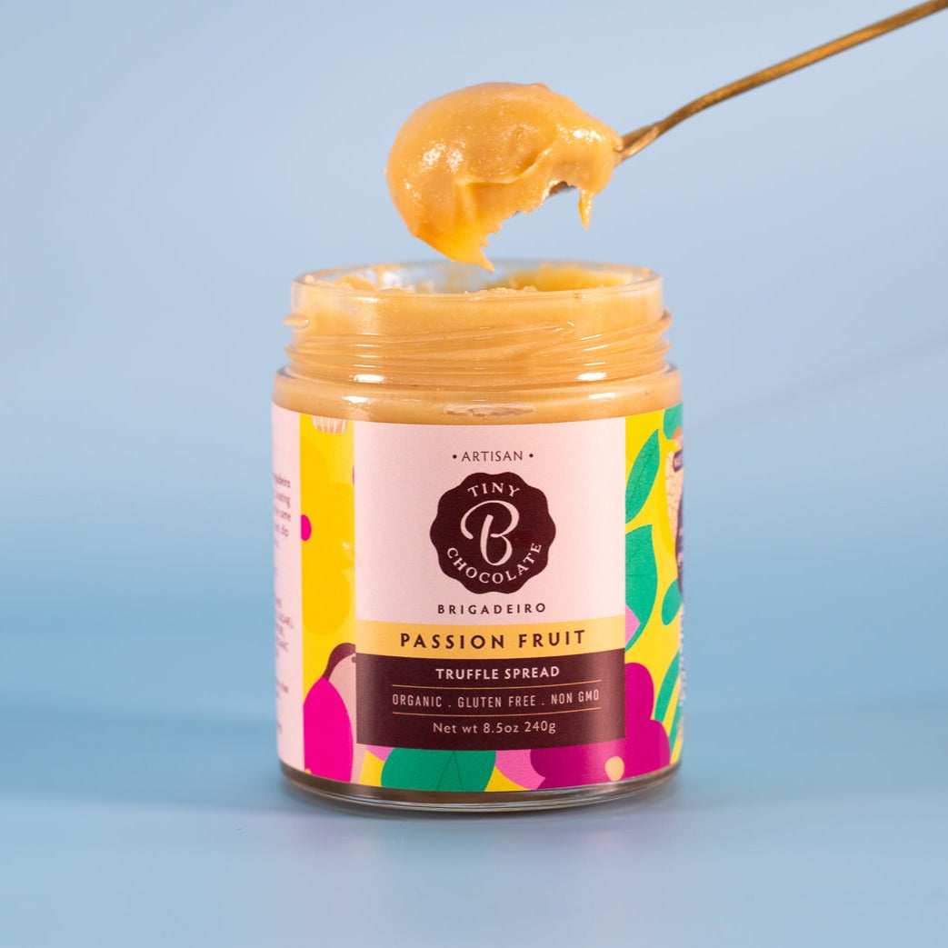 Brazilian Passion Fruit Brigadeiro Spread – Bright & Gluten-Free