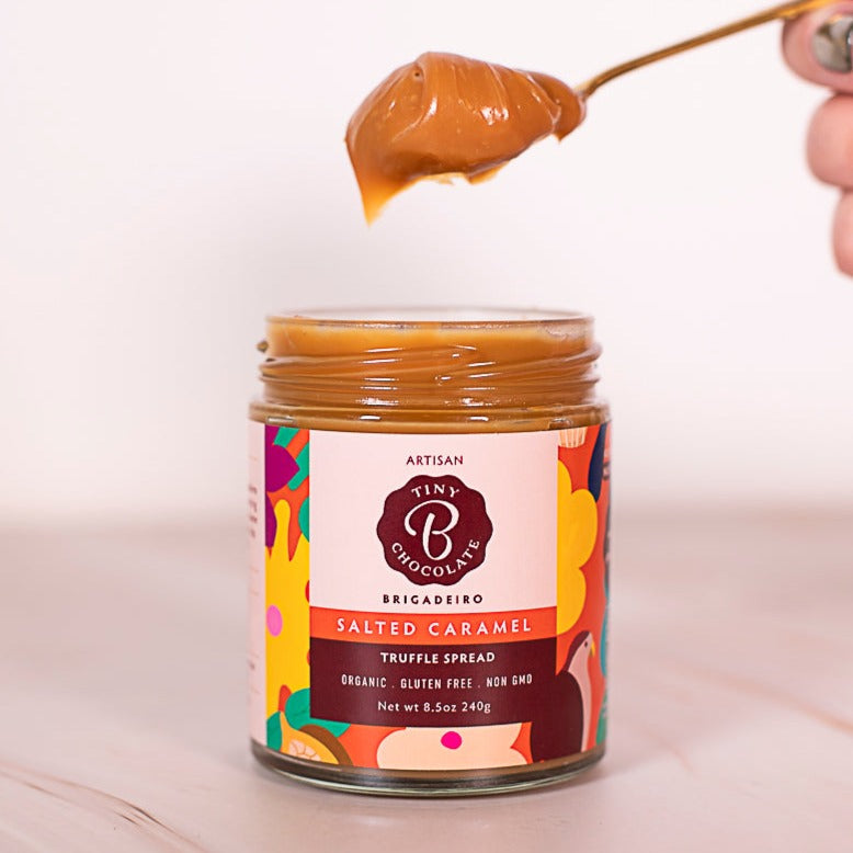 Brazilian Salted Caramel Brigadeiro Spread with Borogodó – Gluten-Free