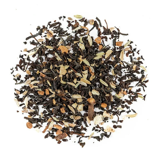 Indian Masala Chai Organic Black Tea – Spiced Loose Leaf Breakfast 100g