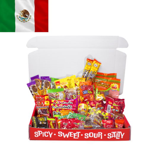 Mexican Spicy Candy Box – Lucas, Vero, Pulparindo & More | 25 Spicy Candies