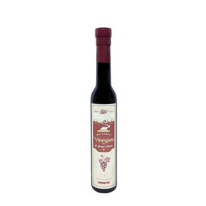 St George’s Organic Balsamic Vinegar – fruity, tangy, aged in oak barrels