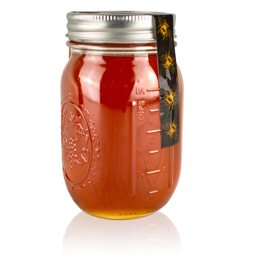 Raw Honey Pint – 1lb of pure, local Whatcom County unfiltered honey