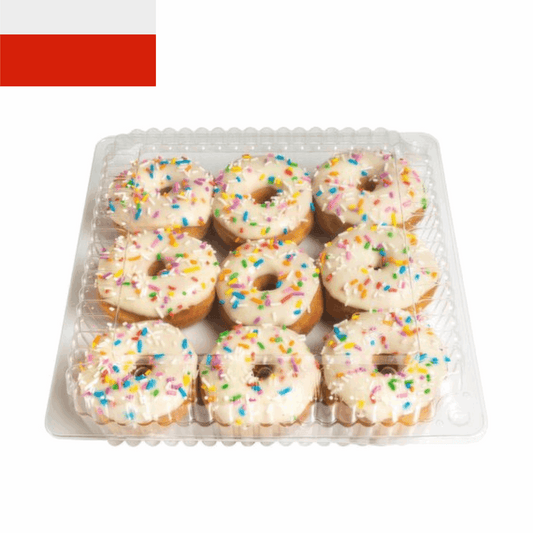 Polish Pączki, CT Bakery Celebration Ring Donuts (9 Ct – 420g) | Taste The Planets 