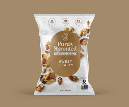 Mini Sweet & Salty Snack Mix – Sprouted, Gluten-Free, Vegan Crunch