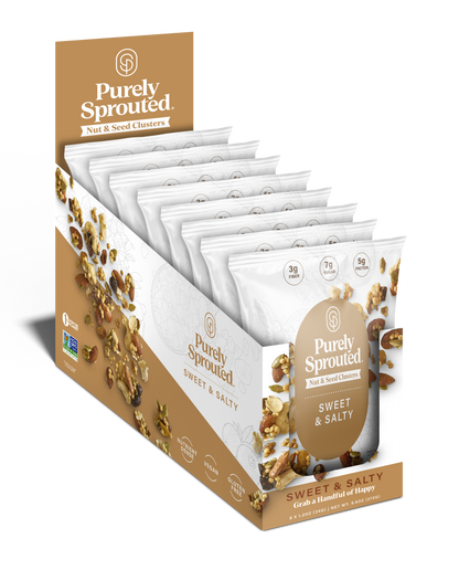 Mini Sweet & Salty Snack Mix – Sprouted, Gluten-Free, Vegan Crunch