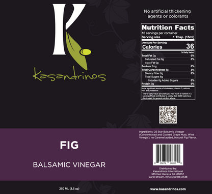 Fig Balsamic Vinegar – Sweet Mediterranean Glaze & Dressing 250ml