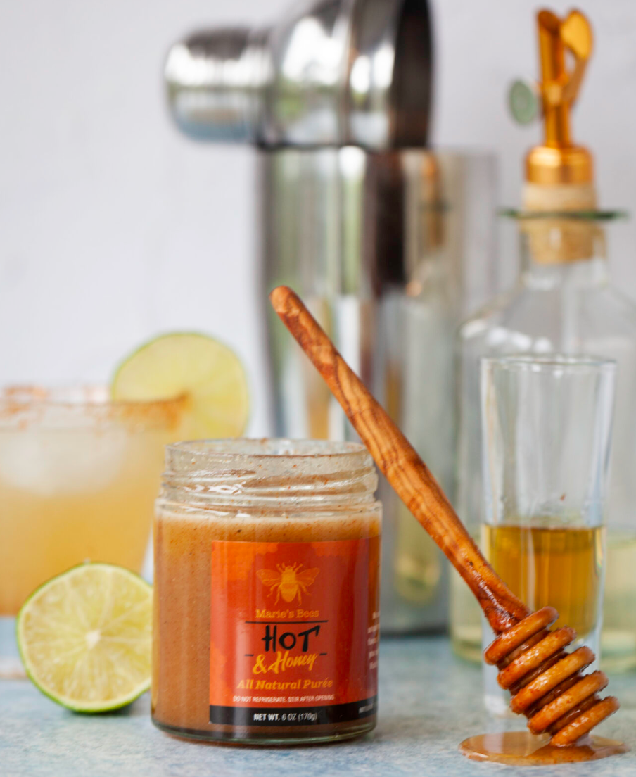 Hot Creamed Honey – 6oz of spicy-sweet, whipped raw honey spread