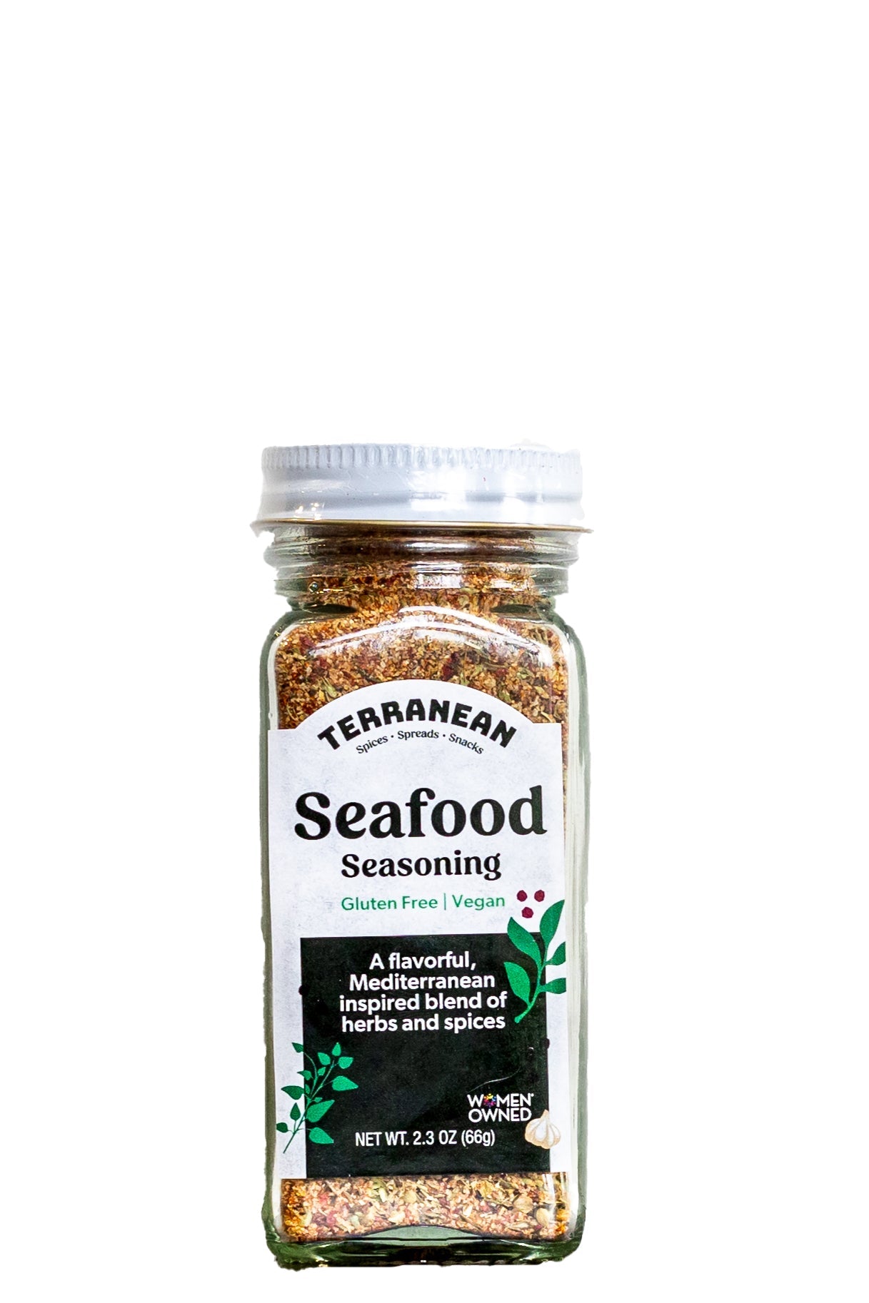 Mediterranean Seafood Spice Blend – Vegan, Gluten-Free, Light Salt