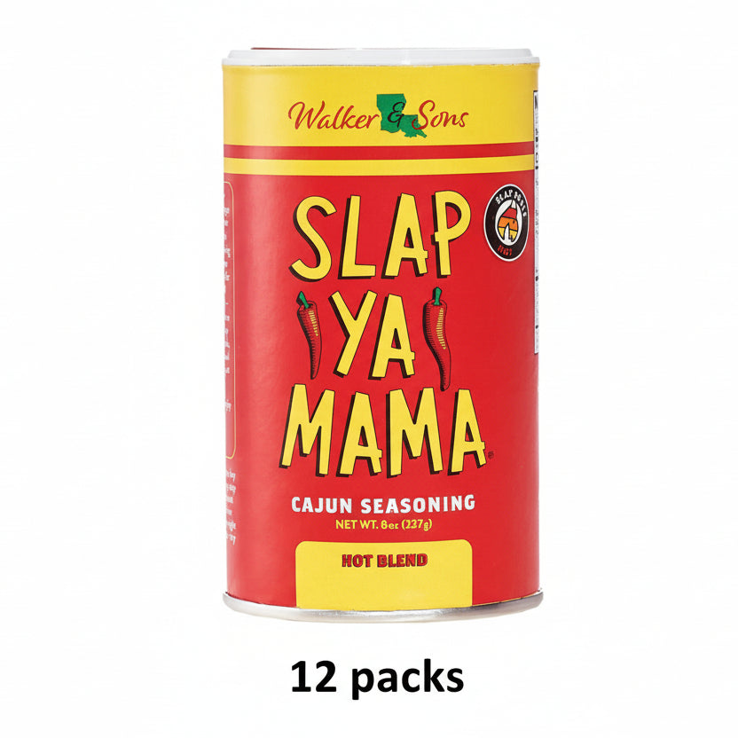 Slap Ya Mama Hot Cajun Seasoning - 12 Packs