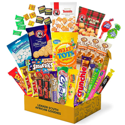 South African Large Snack Food Box - Perfect Gifting Package 36 Units | Taste The Planets 