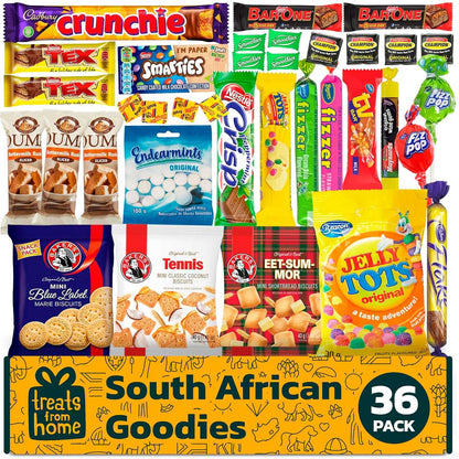 South African Large Snack Food Box - Perfect Gifting Package 36 Units | Taste The Planets 
