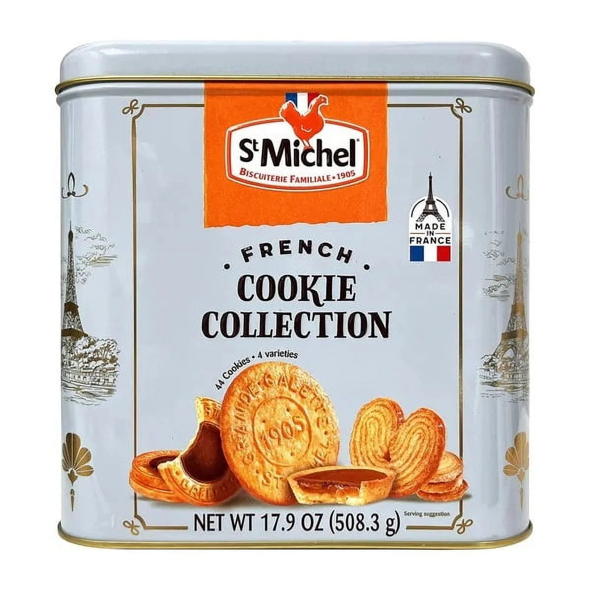 French St Michel Cookie Collection – 17.9 oz | Authentic French Biscuits