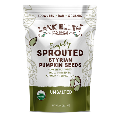 Organic Sprouted Styrian Pumpkin Seeds – Hull-Less, Crunchy, Vegan